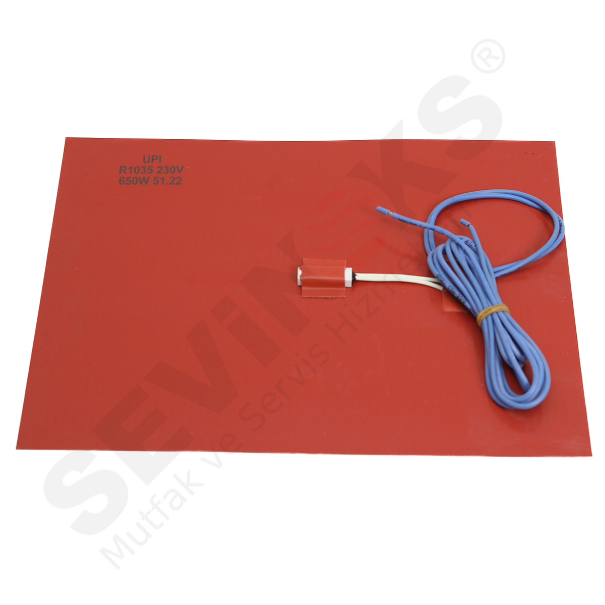 İnoksan Benmari Silikon Isıtıcısı Rezistans 650W 230V  20*25cm
